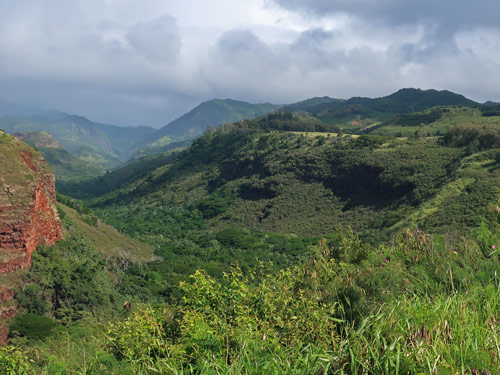 Waimea Canyon Park, Kauai Hawaii
